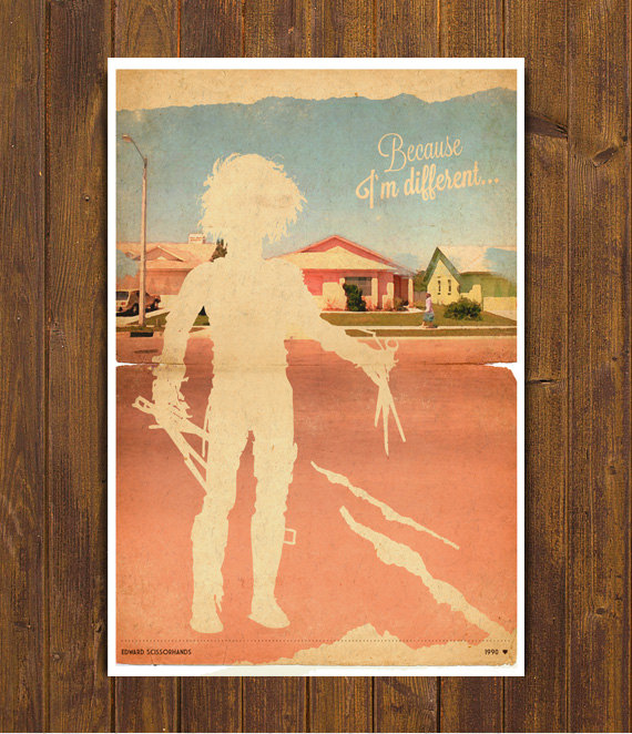 Edward Scissorhands Movie Poster
