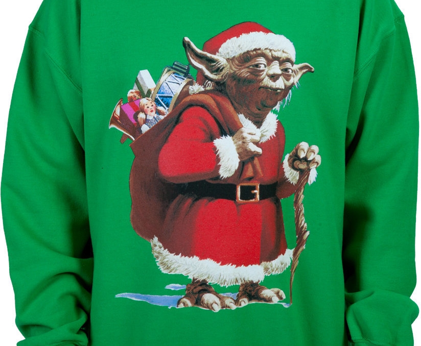 Yoda Santa Claus Sweatshirt