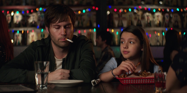 Richie (Shawn Christensen) and Sophia (Fatima Ptacek) in Before I Disappear.